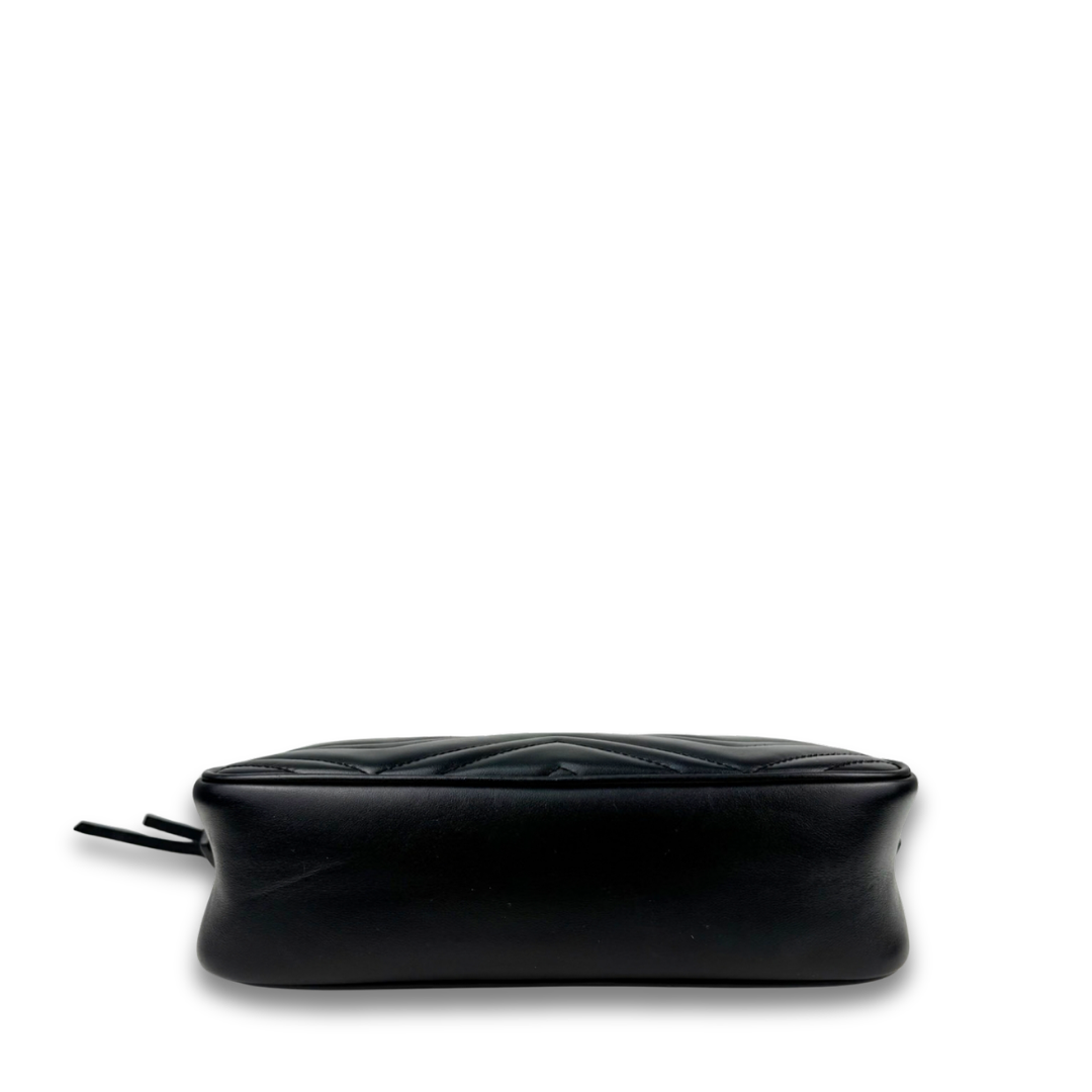 Gucci Black Marmont Small Camera Bag