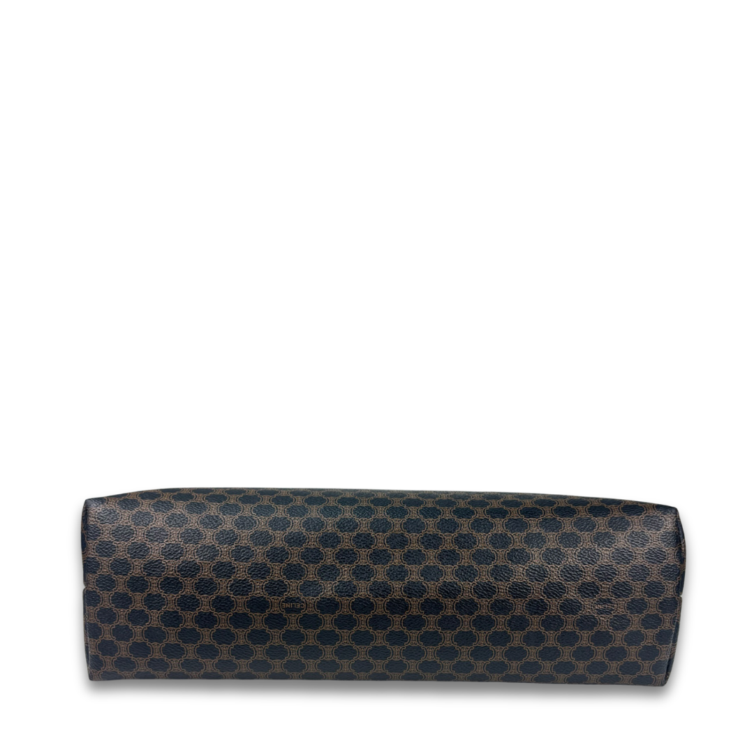 Céline Black Macadam Coated Canvas Tote Bag