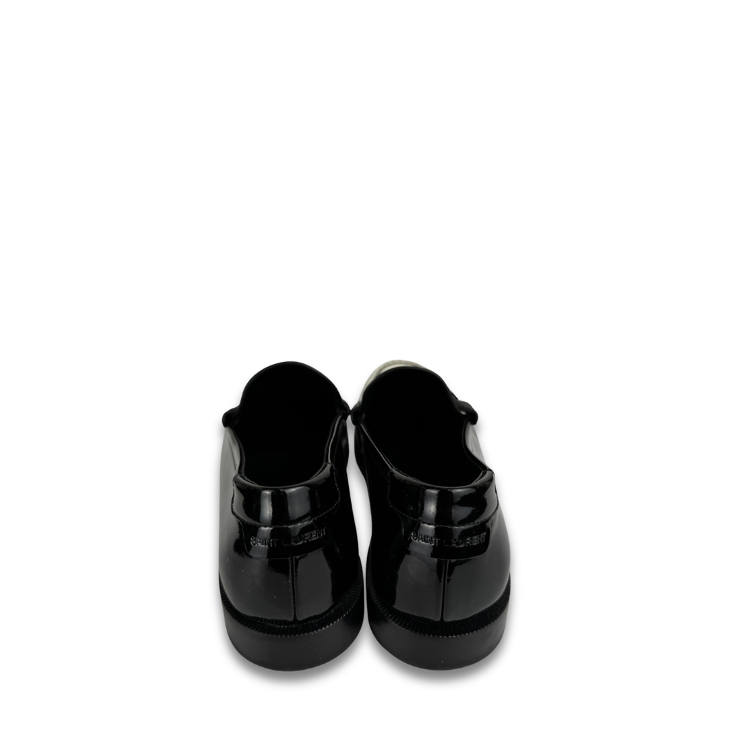 YSL Patent Leather Penny Loafers - Size 38