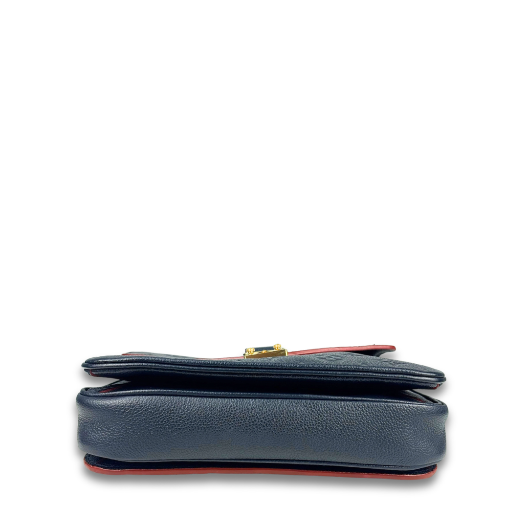 Louis Vuitton Navy Empreinte Pochette Métis