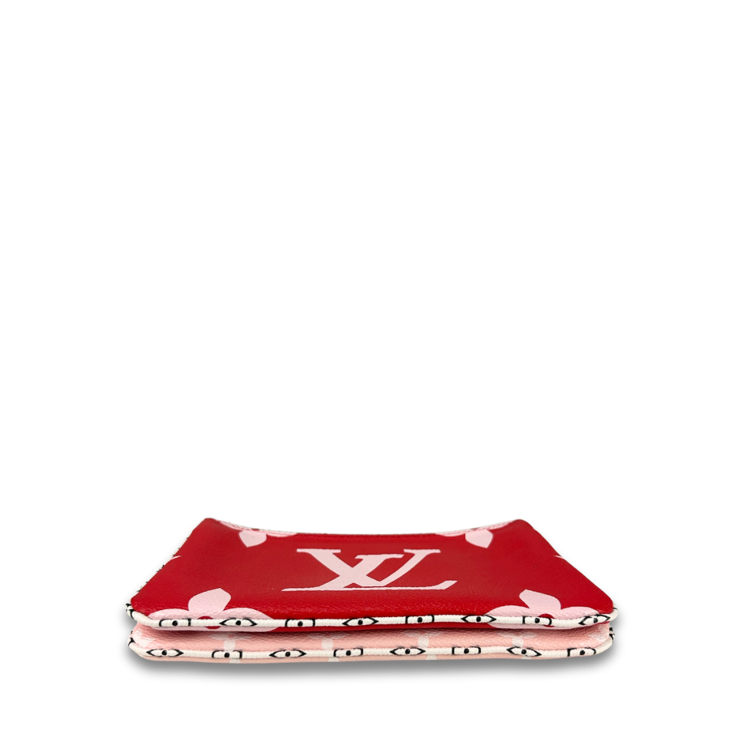 Louis Vuitton Monogram Giant Double Zip Pochette