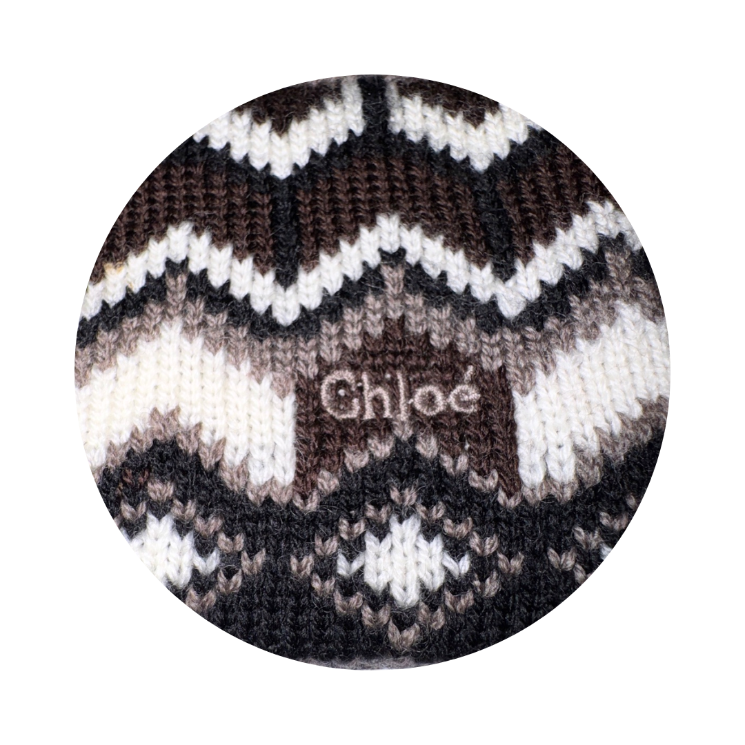 Chloe Knit Fair Isle Headband