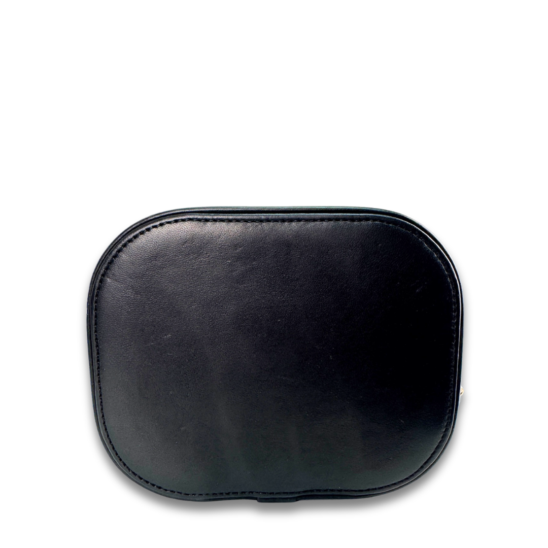 Chanel Black Calfskin Vanity Case