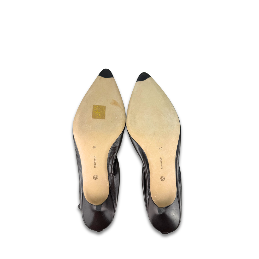 The Row Brown Liisa Pumps - Size 40