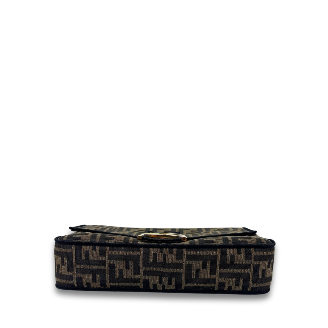 Fendi Jacquard Convertible Baguette