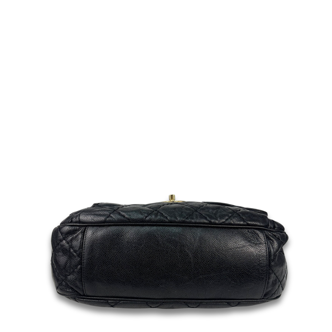 Chanel Coco Pleats Flap Messenger Bag