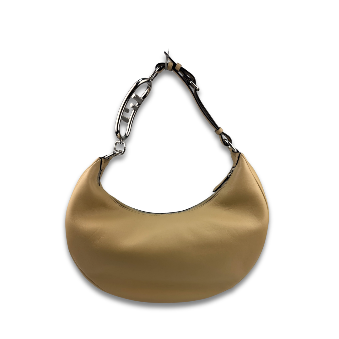 Fendi Beige Medium Fendigraphy Hobo