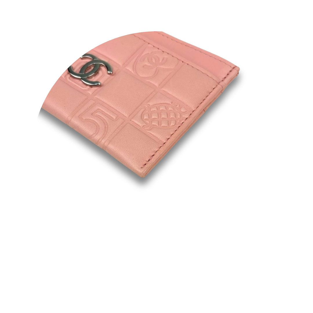 Chanel Pink Lucky Symbols Card Holder