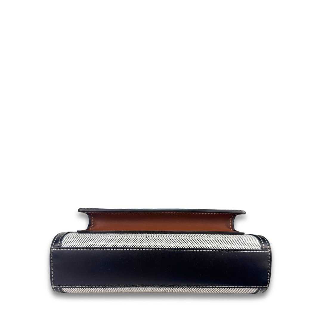 Burberry Pocket Mini Canvas Top Handle