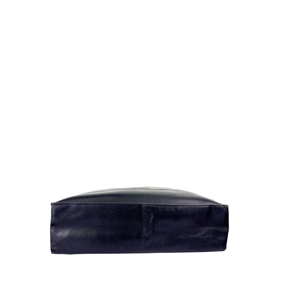 Chanel Black Timeless Jumbo Chain Tote