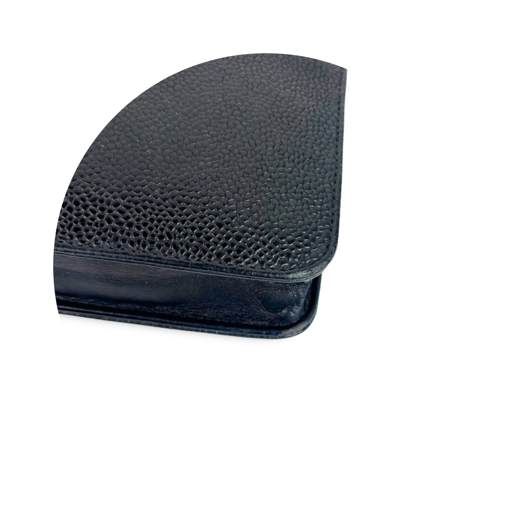 Chanel Caviar Black Classic Wallet on Chain