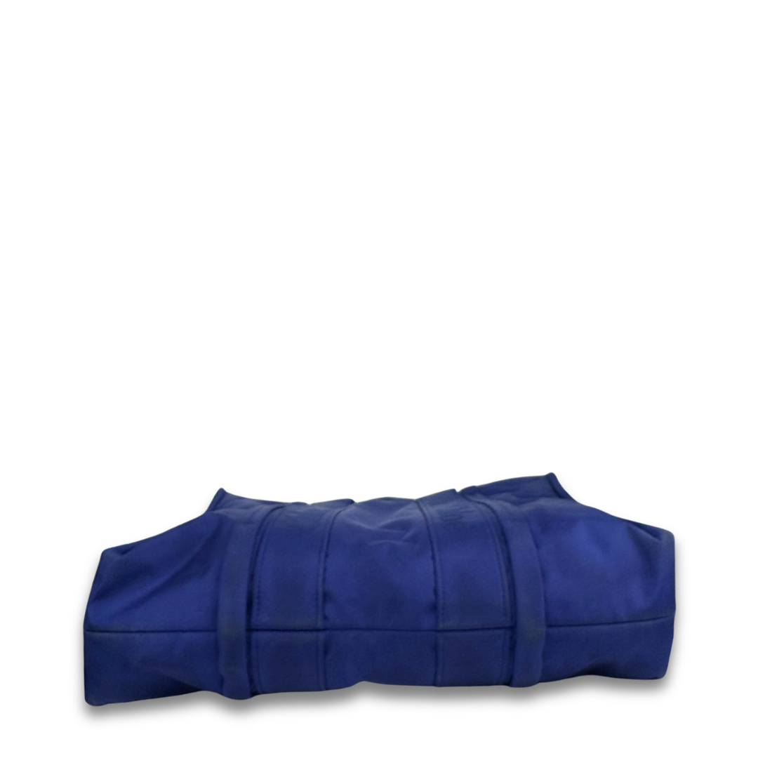 Chloe Blue Nylon Woody Tote