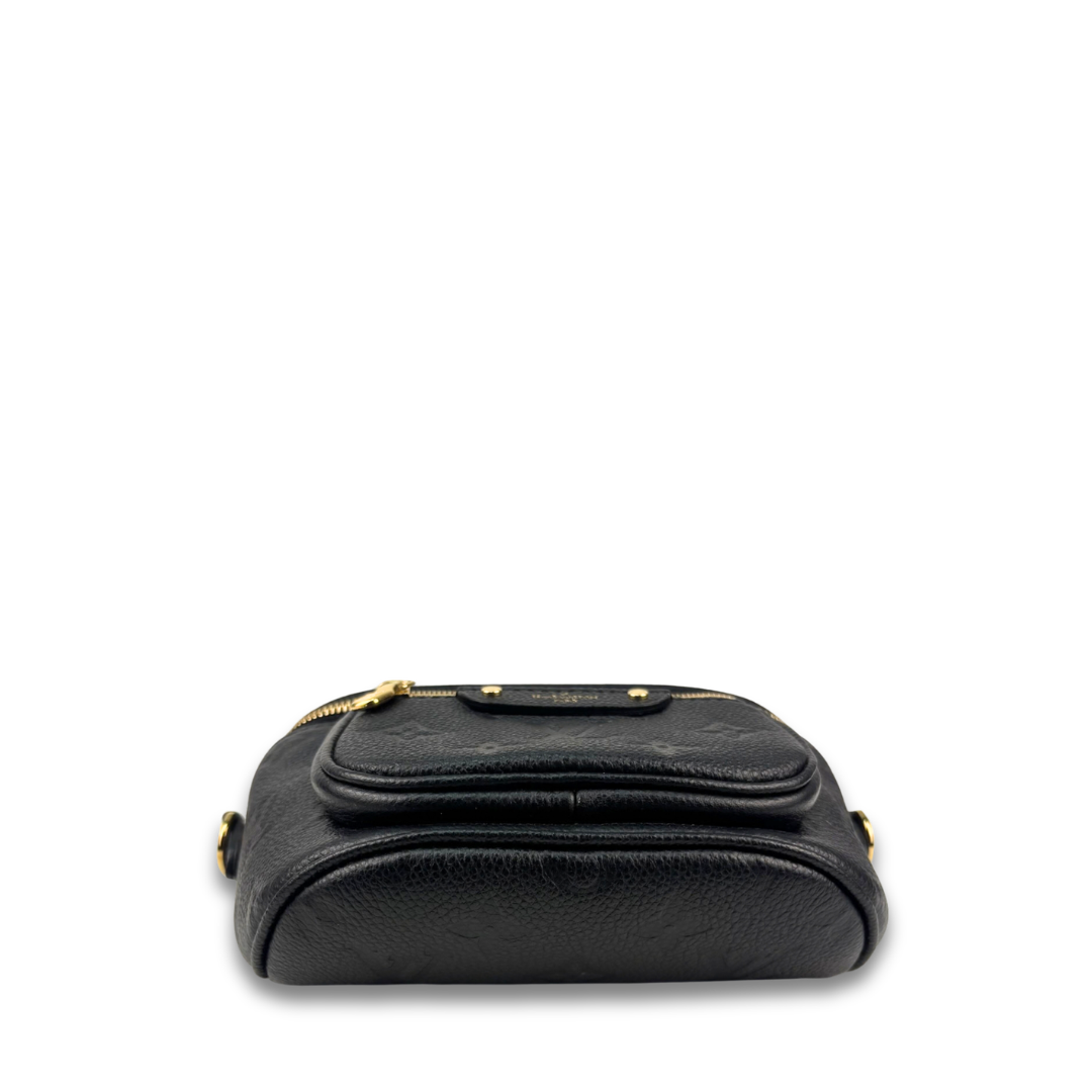 Louis Vuitton Black Empreinte Mini Bum Bag