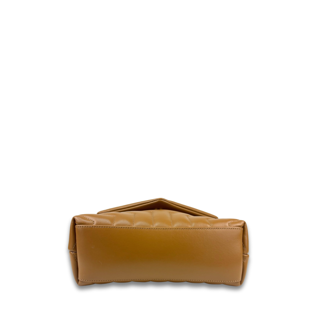 YSL Brown Small Loulou