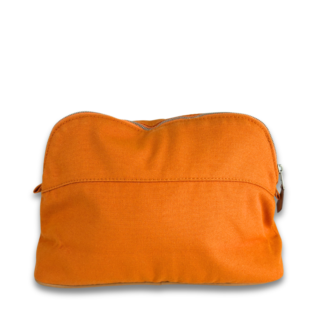 Hermès Orange Toile Bolide Case