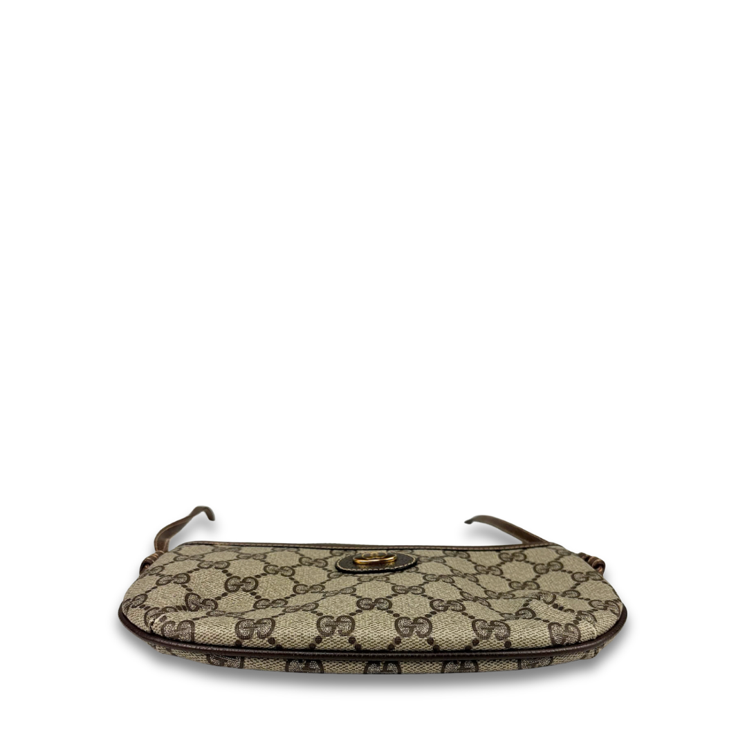 Gucci Brown GG Flat Crossbody