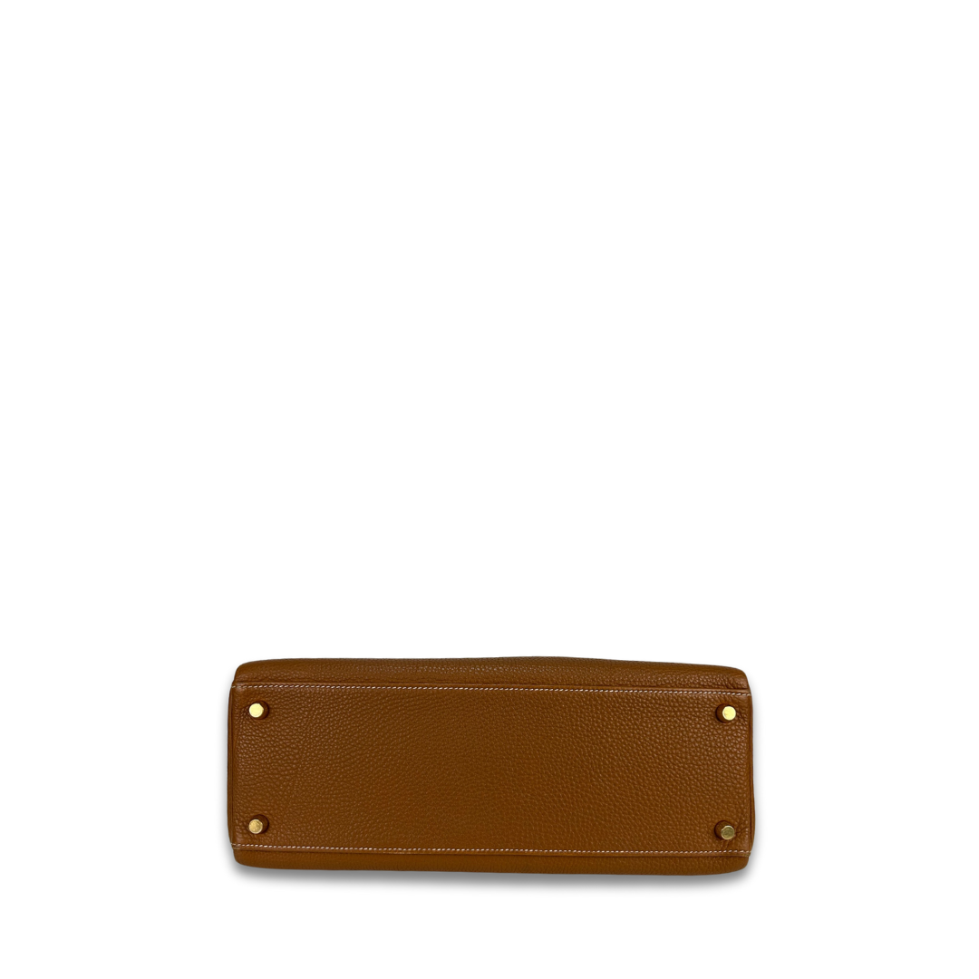 Hermès Togo Retourne Kelly 32 Gold