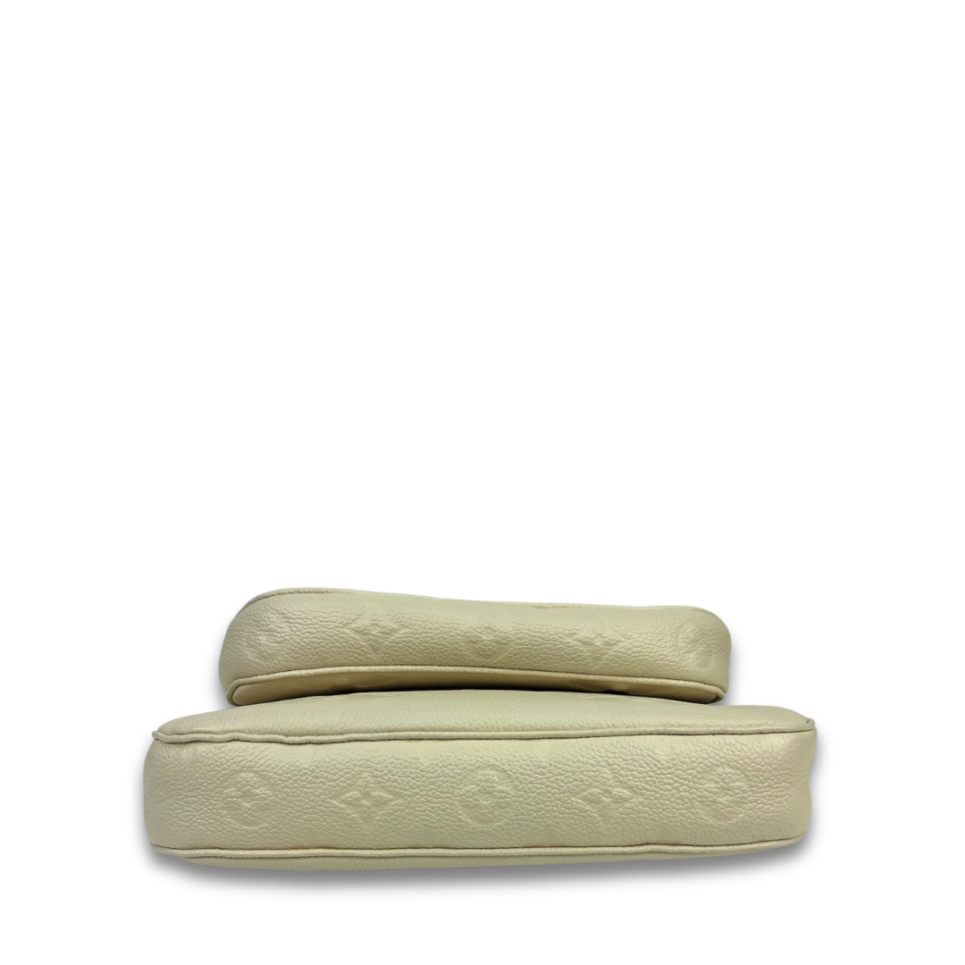 Louis Vuitton Cream Empreinte Multi Pochette Accessoires