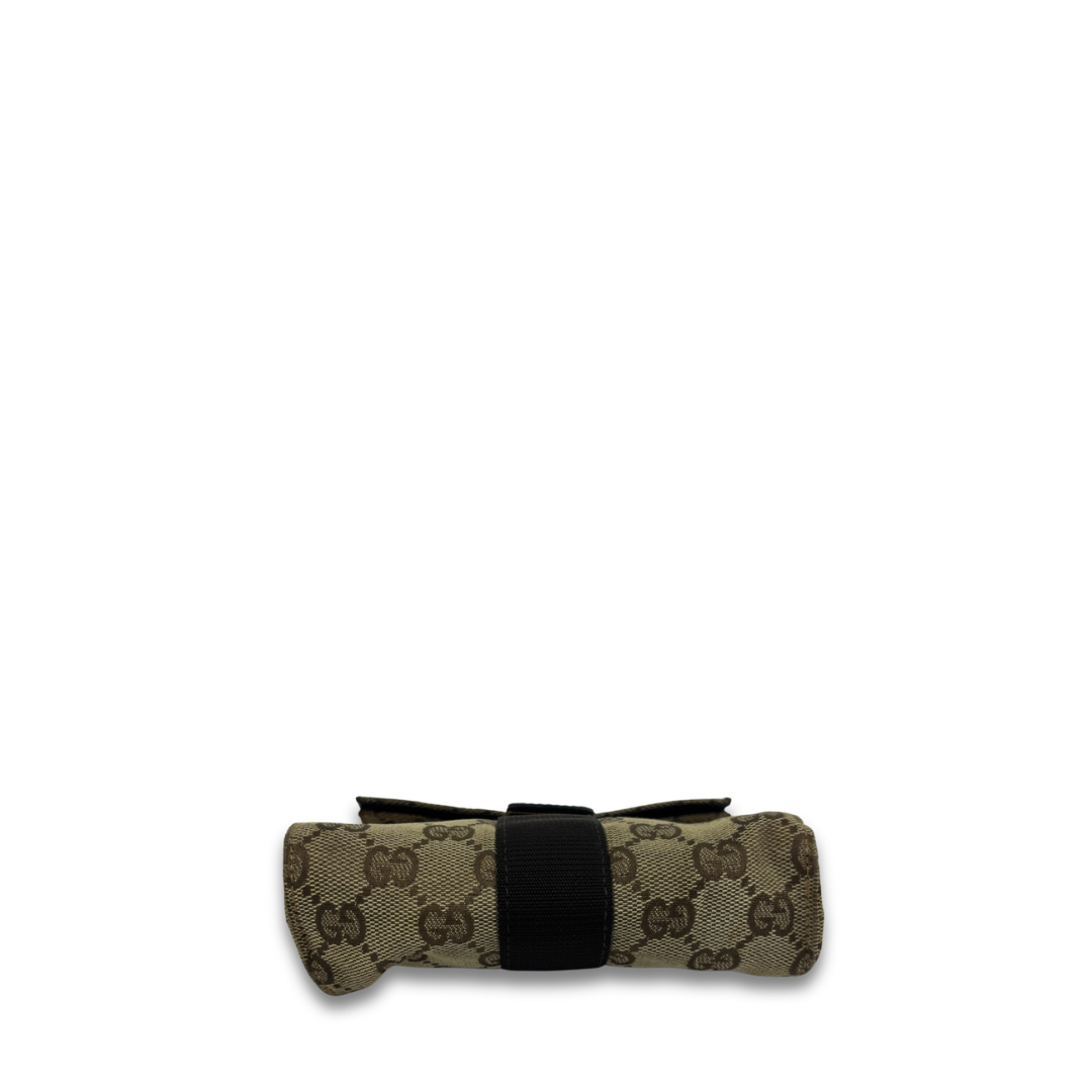 Gucci GG Canvas Fold-Over Pouch