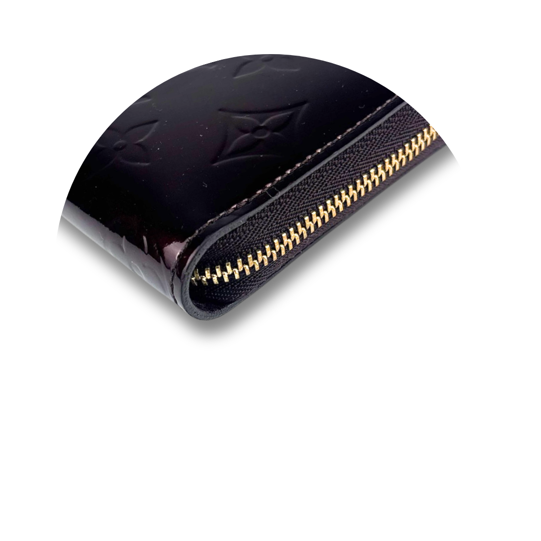 Louis Vuitton	Amarante Vernis Compact Zippy Wallet