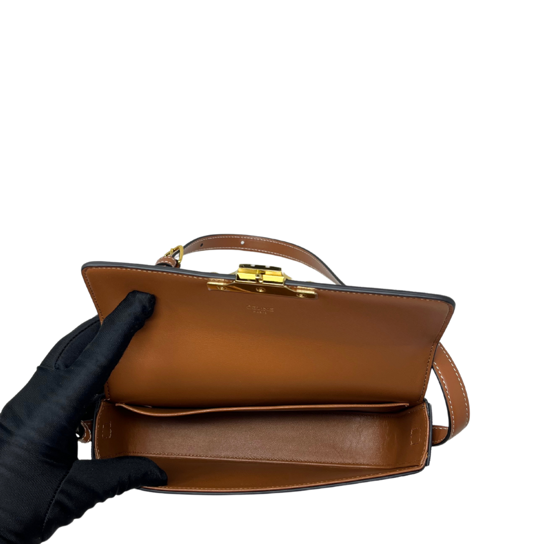 Celine Triomphe Claude Shoulder Bag | Lola Saratoga