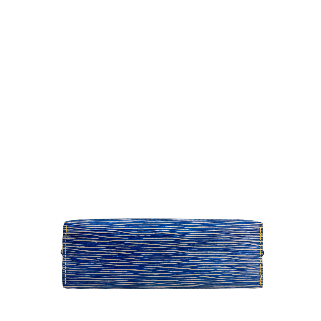 Louis Vuitton Denim Epi Leather Cosmetic Case