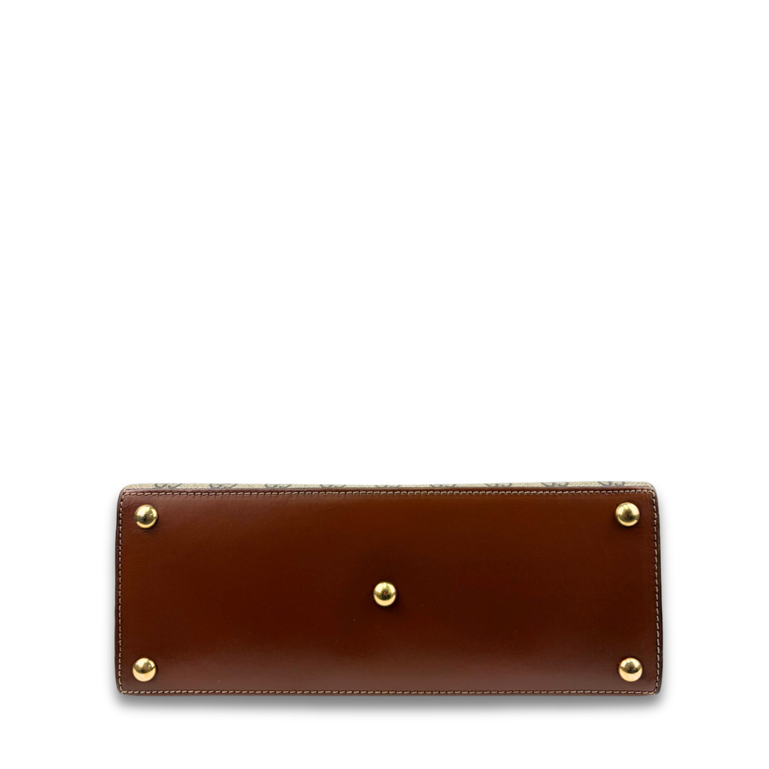 Gucci Supreme Medium Padlock Top Handle