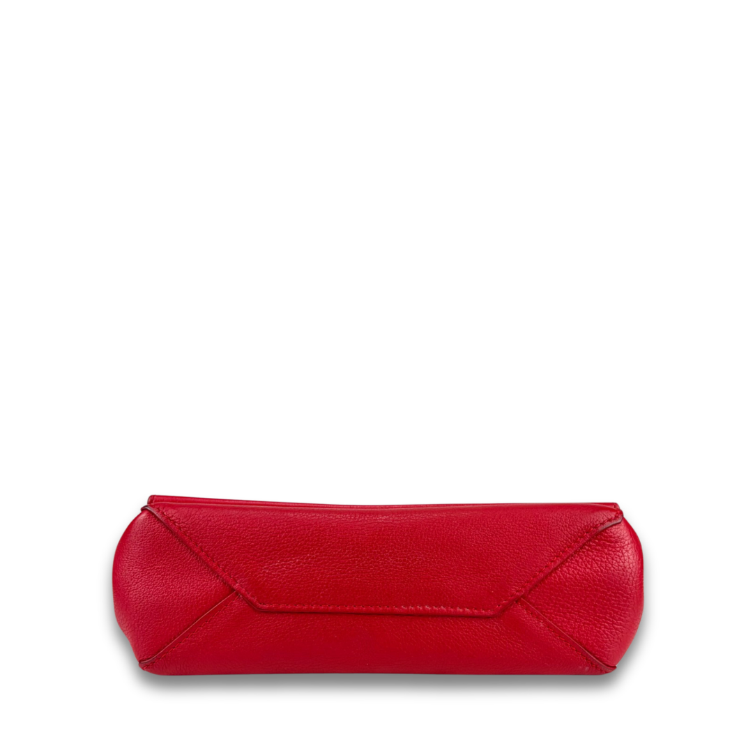 Louis Vuitton Red Lockme II Chain Bag BB