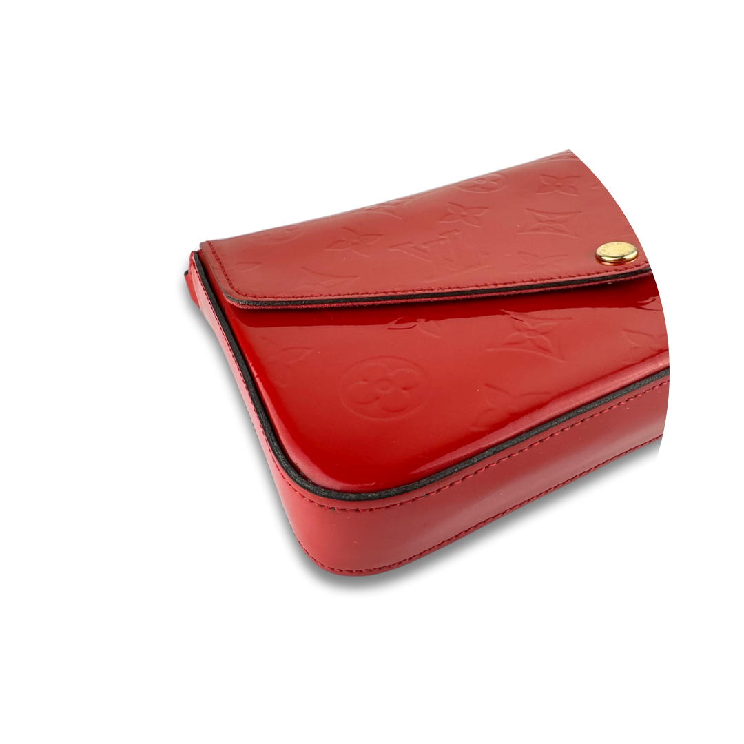 Louis Vuitton Red Vernis Pochette Felicie