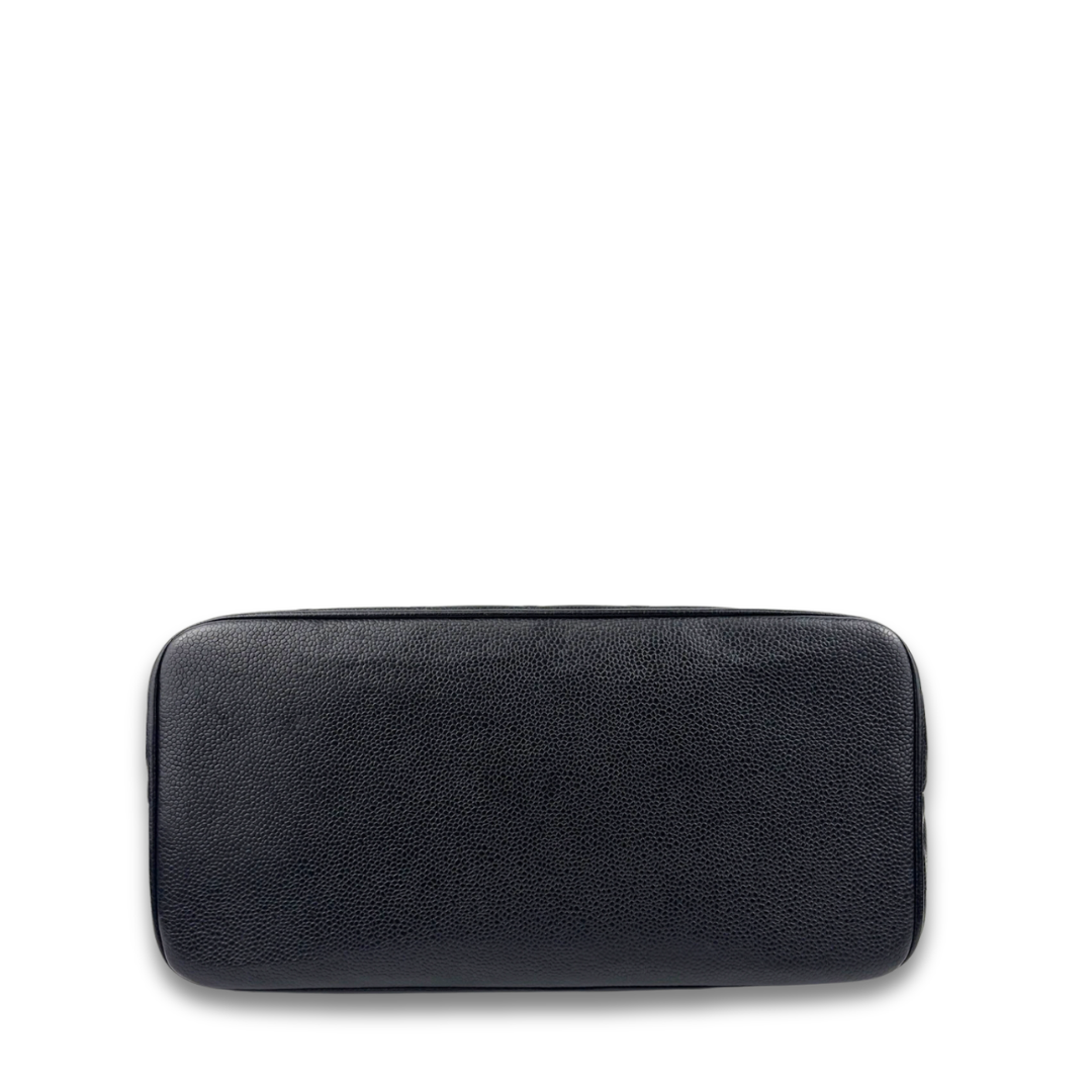 Chanel Black Caviar Medallion Tote GHW