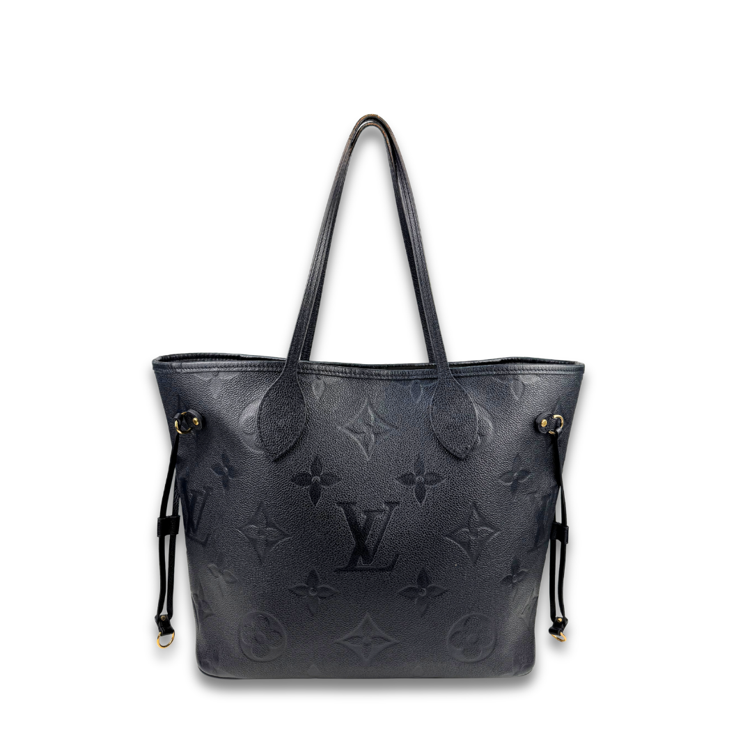 Louis Vuitton Black Giant Empreinte Neverfull MM