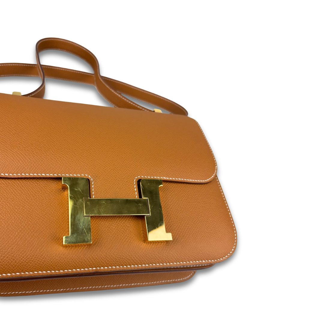 Hermès Epsom Constance 24 Gold
