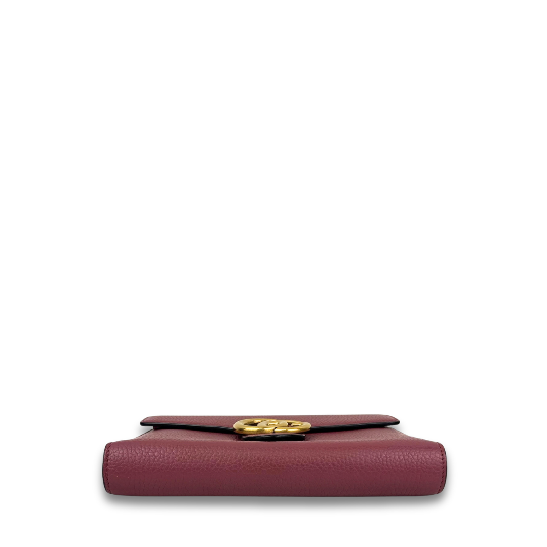 Gucci Mauve Marmont Chain Wallet