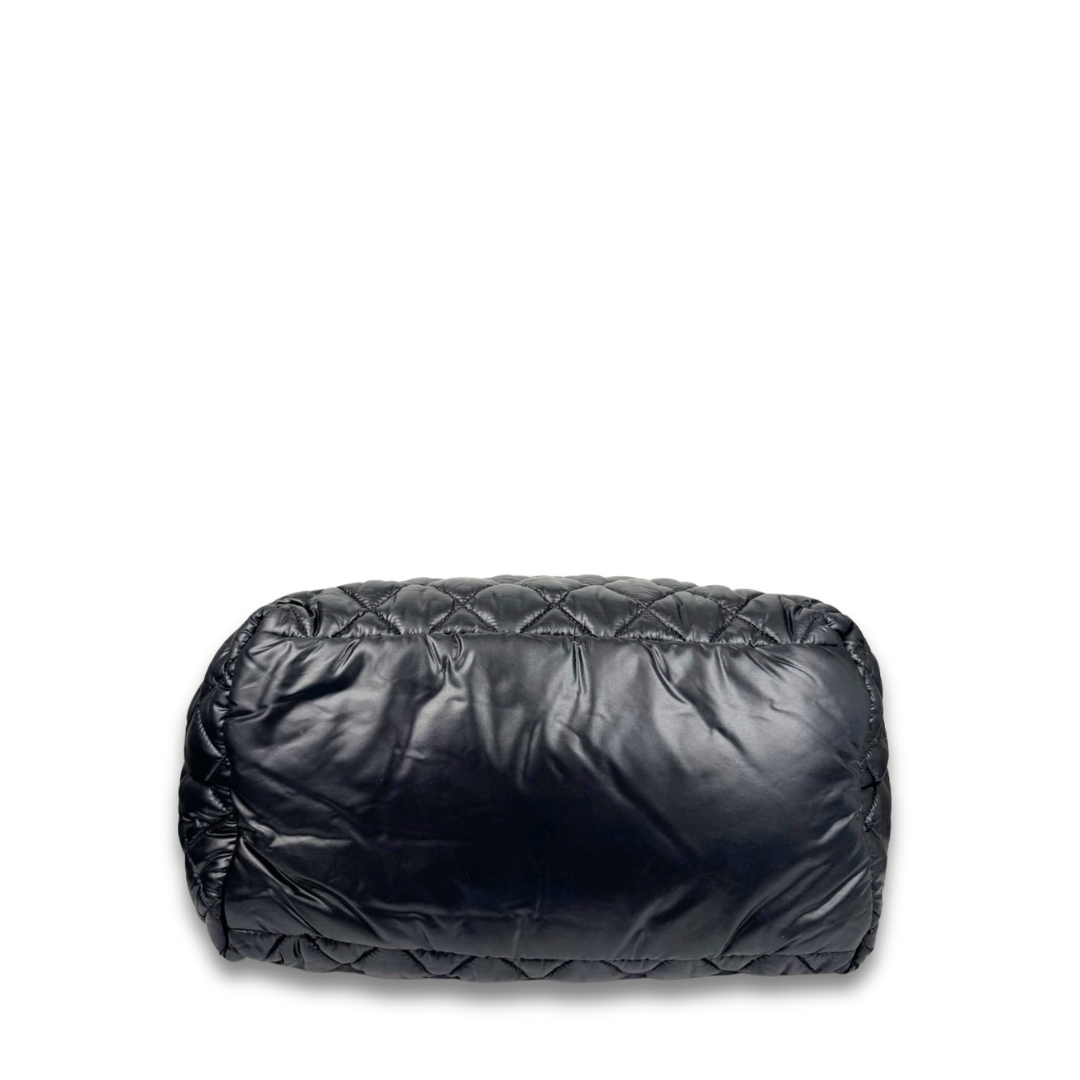 Chanel Black Nylon Coco Cocoon Tote
