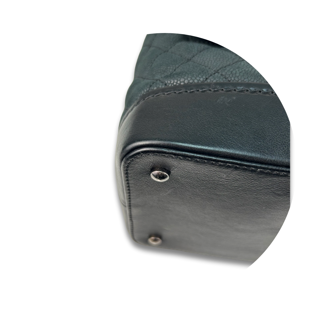 Chanel Caviar Globe Trotter Vanity Case