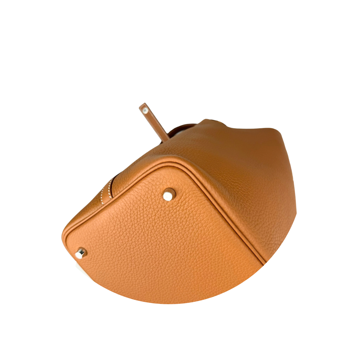 Hermès Clemence Picotin Lock 22 Gold