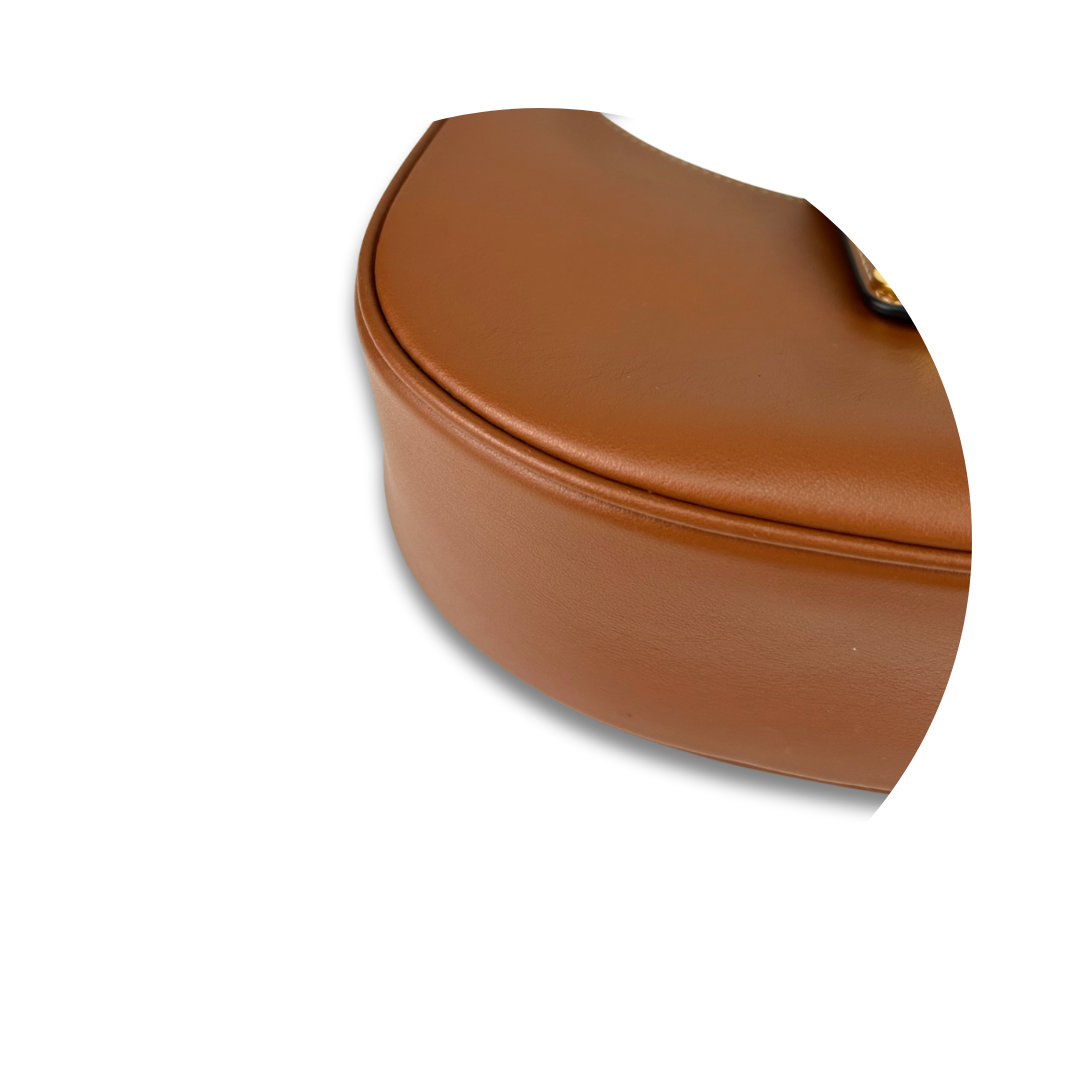 Celine Medium Tan Ava Triomphe Shoulder Bag