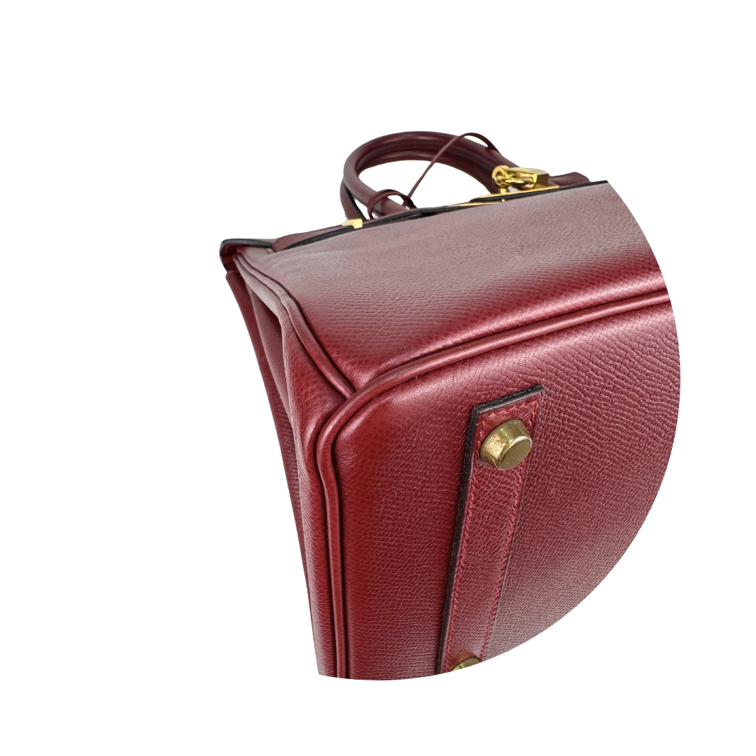Hermès Epsom Birkin 30 Rouge H