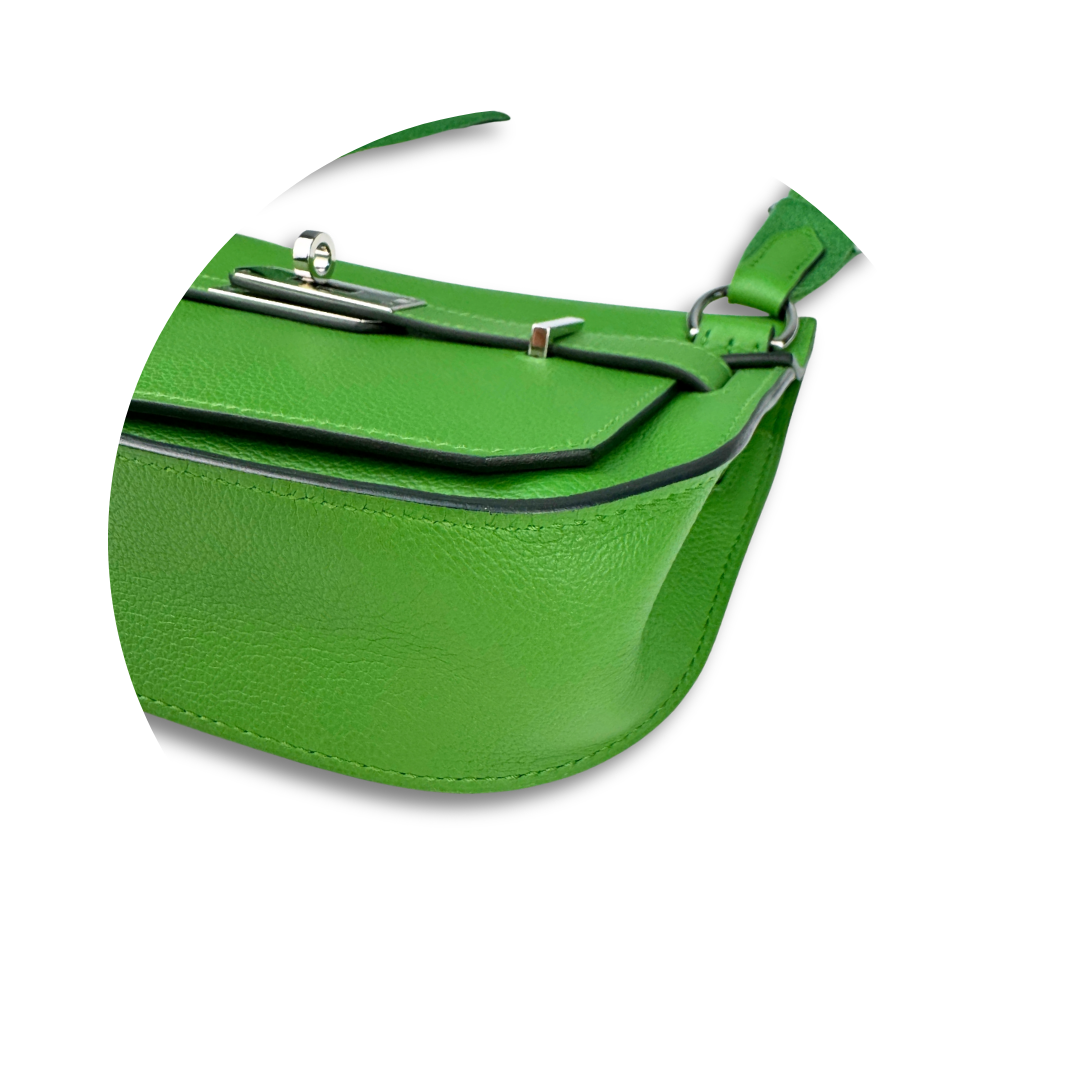 Hermès Evercolor Mini Jypsière Vert Yucca