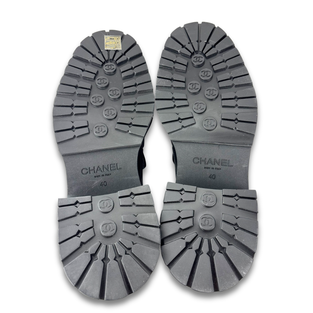 Chanel Chunky Quilted Loafers - Size 40