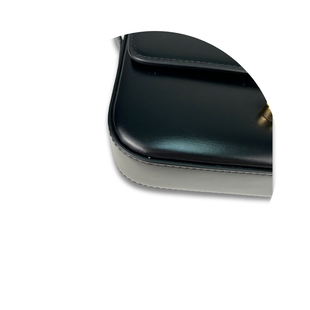 Celine Leather Claude Shoulder Bag