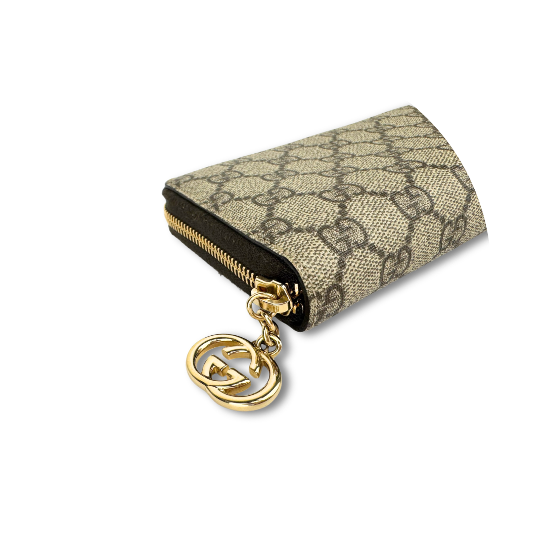Gucci Supreme Zipper Wallet