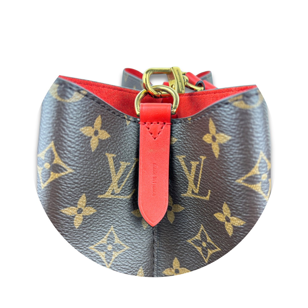 Louis Vuitton Monogram Neonoé Red