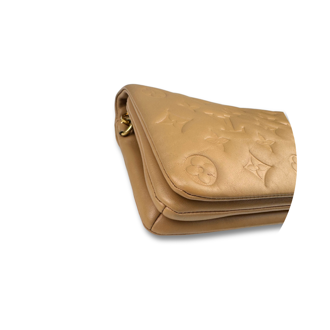 Louis Vuitton Tan Coussin Pochette