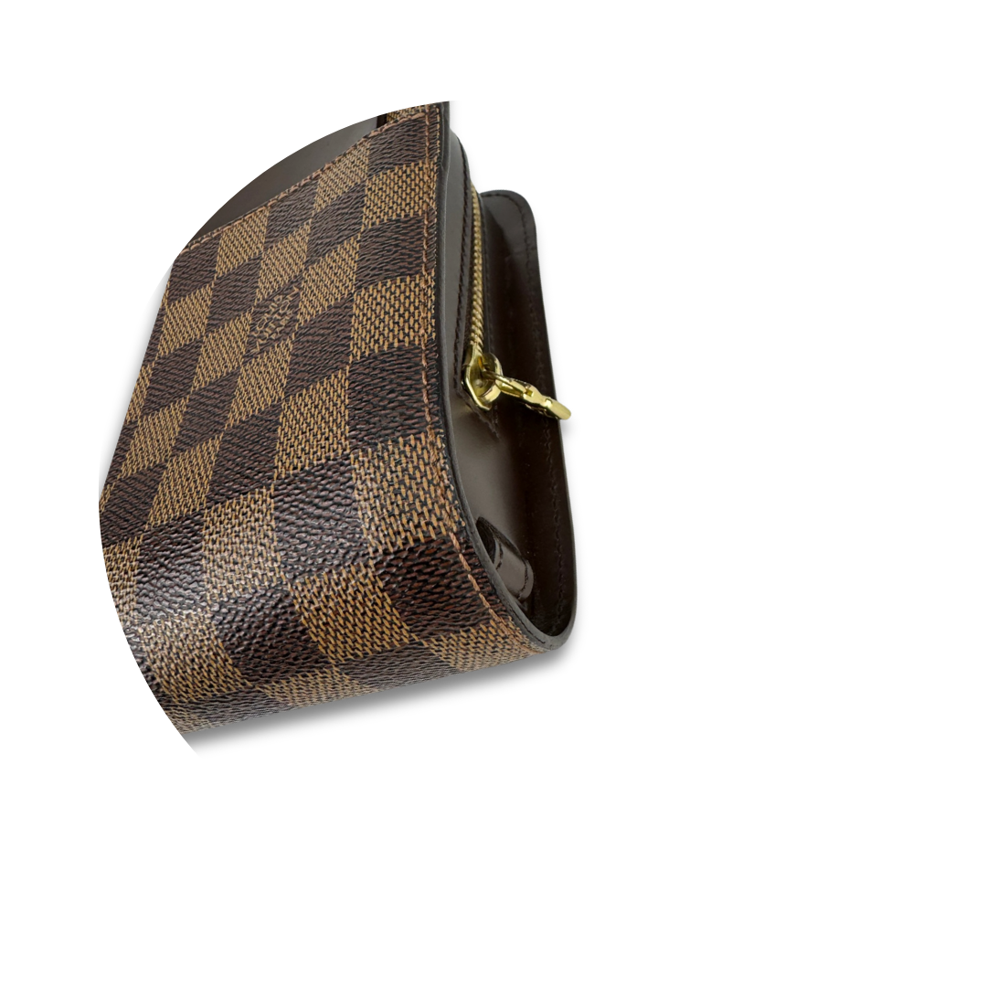 Louis Vuitton Damier Ebene Saint Louis Wristlet Clutch
