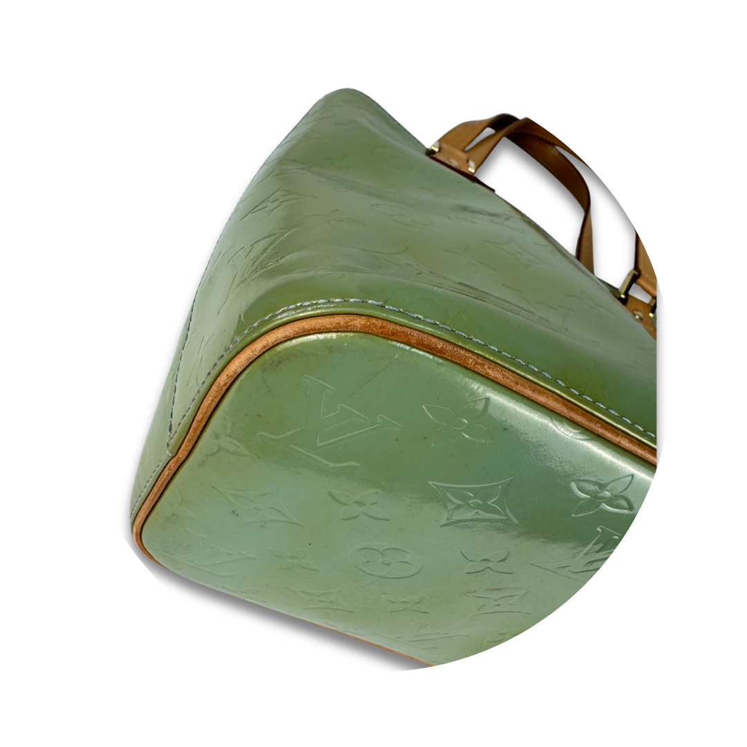 Louis Vuitton Pistachio Vernis Brentwood Tote