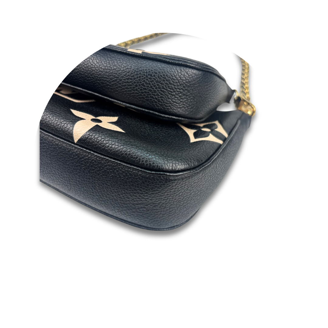 Louis Vuitton Bicolor Empreinte Multi Pochette Accessoires