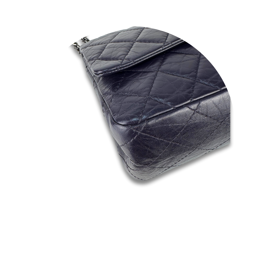 Chanel Eggplant 2.55 Reissue 226 Double Flap