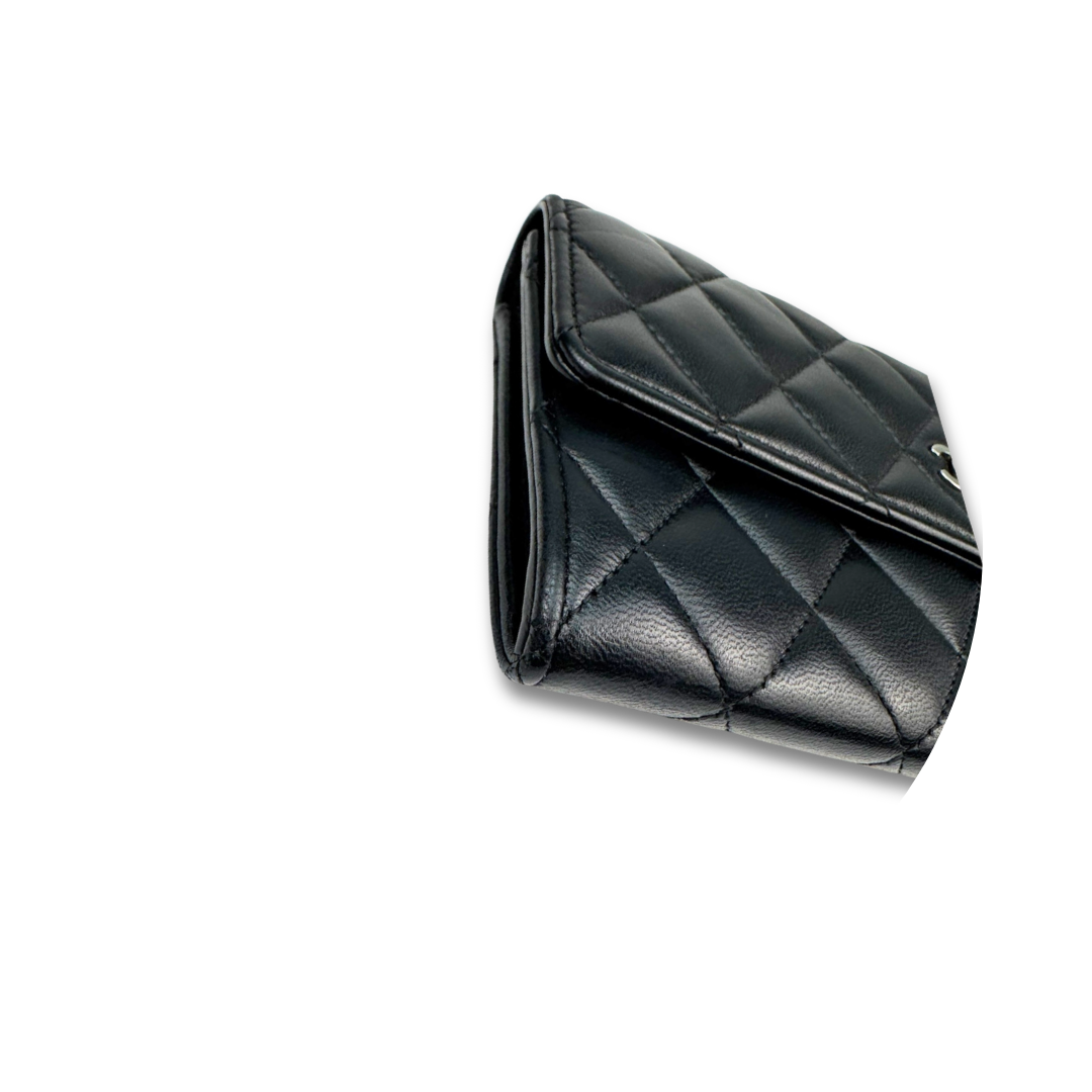 Chanel Classic Lambskin Flap Wallet