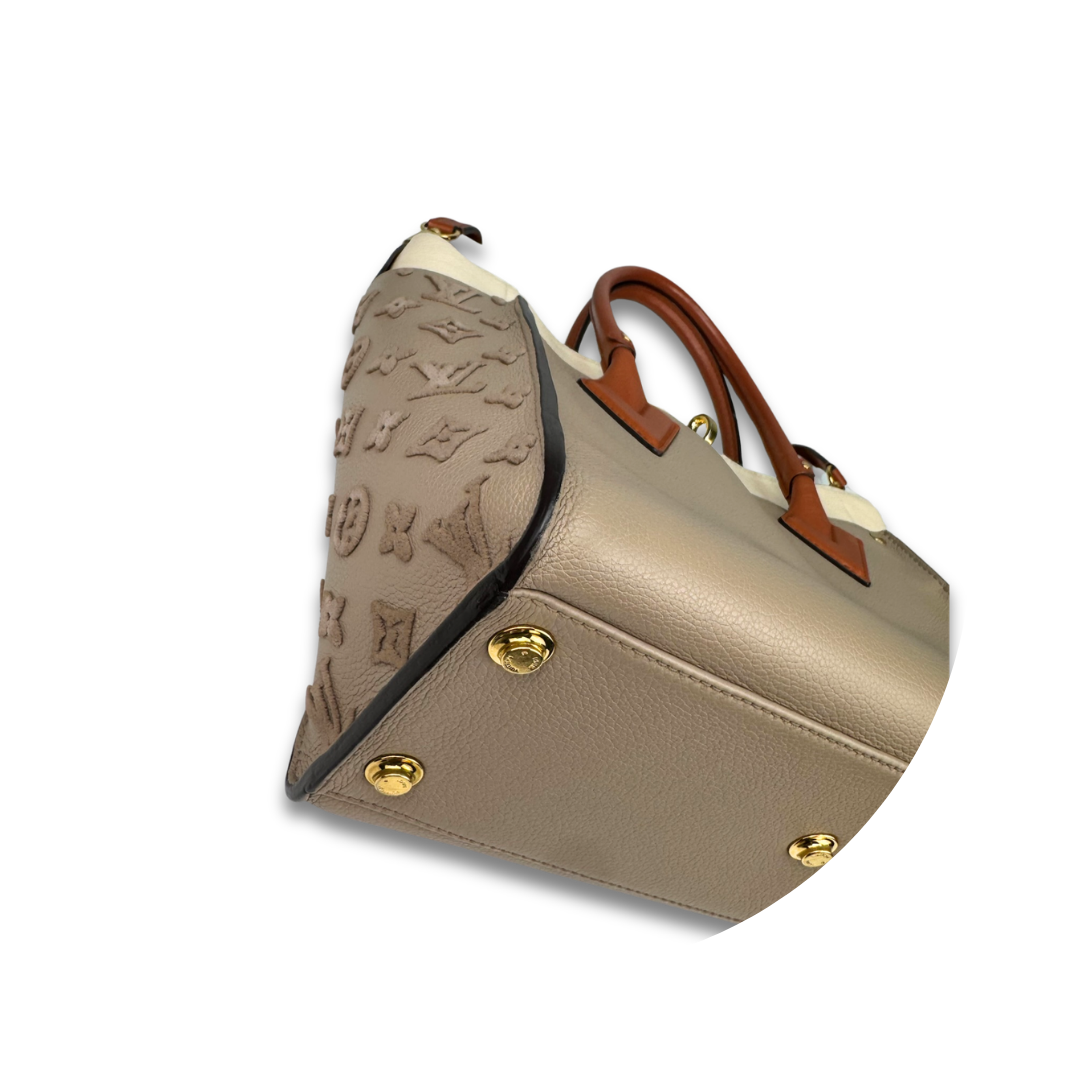 Louis Vuitton Taupe On My Side MM
